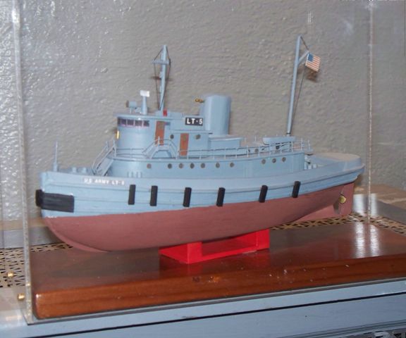 This model of the National Historic Landmark WWII Tug, LT-5, can be made from a kit available for purchase in the Treasure Chest Gift Shop at the The H. Lee White Marine Museum. The Marine Museum and the Oswego Railroad Museum are offering “Beginning Model Building Workshops”.