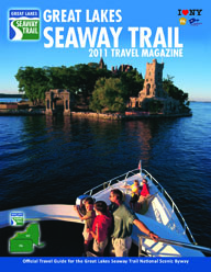 The 2011 Great Lakes Seaway Trail Travel Magazine is now available with editorial stories on wineries, the War of 1812, and enjoying a scenic drive on the 518-mile National Scenic Byway that parallels the St. Lawrence River, Lake Ontario, the Niagara River, and Lake Erie in New York and Pennsylvania.