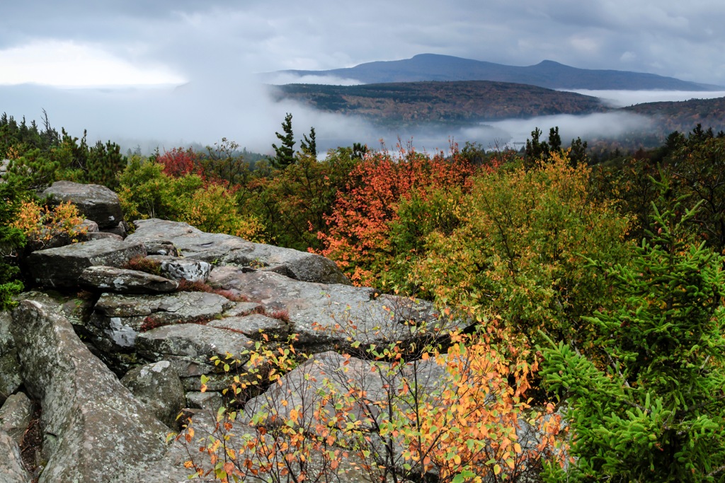 Photo: “The View from Sunset Rock” in Greene County in the northern Catskills, by Francis X. Driscoll (photograph taken Oct. 6, 2013)