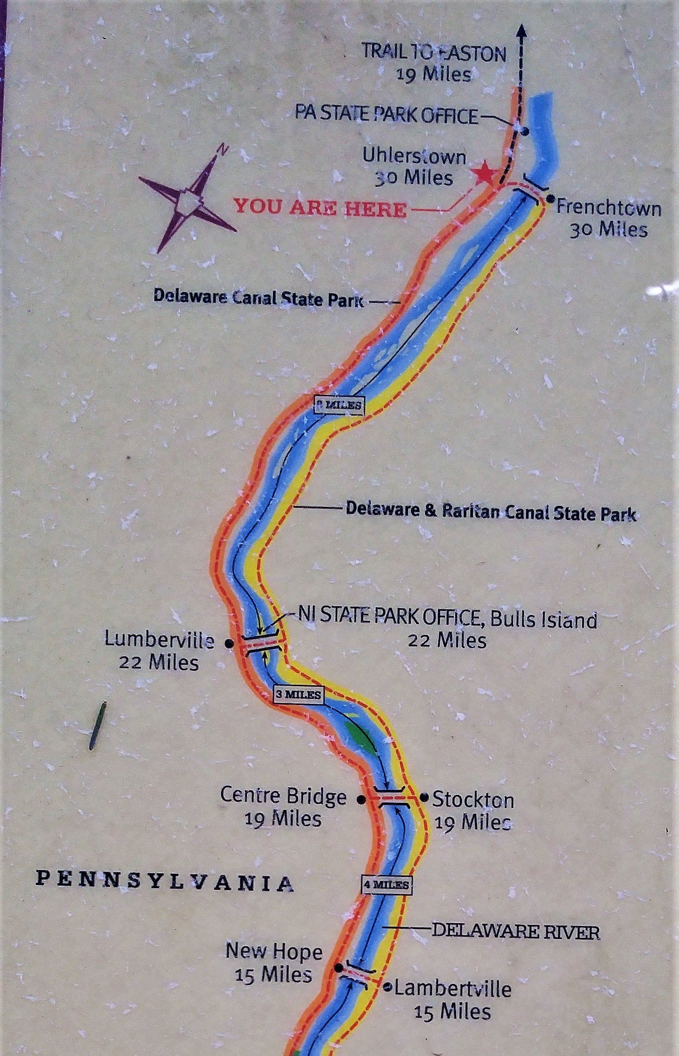 Uhlerstown map