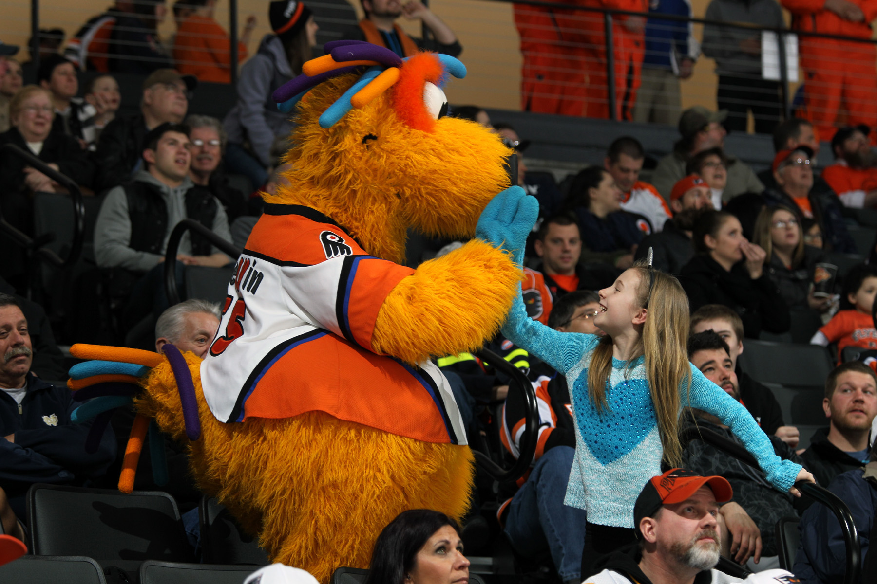 meLVin Lehigh Valley Phantoms Mascot 