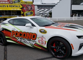 pace car pocono raceway