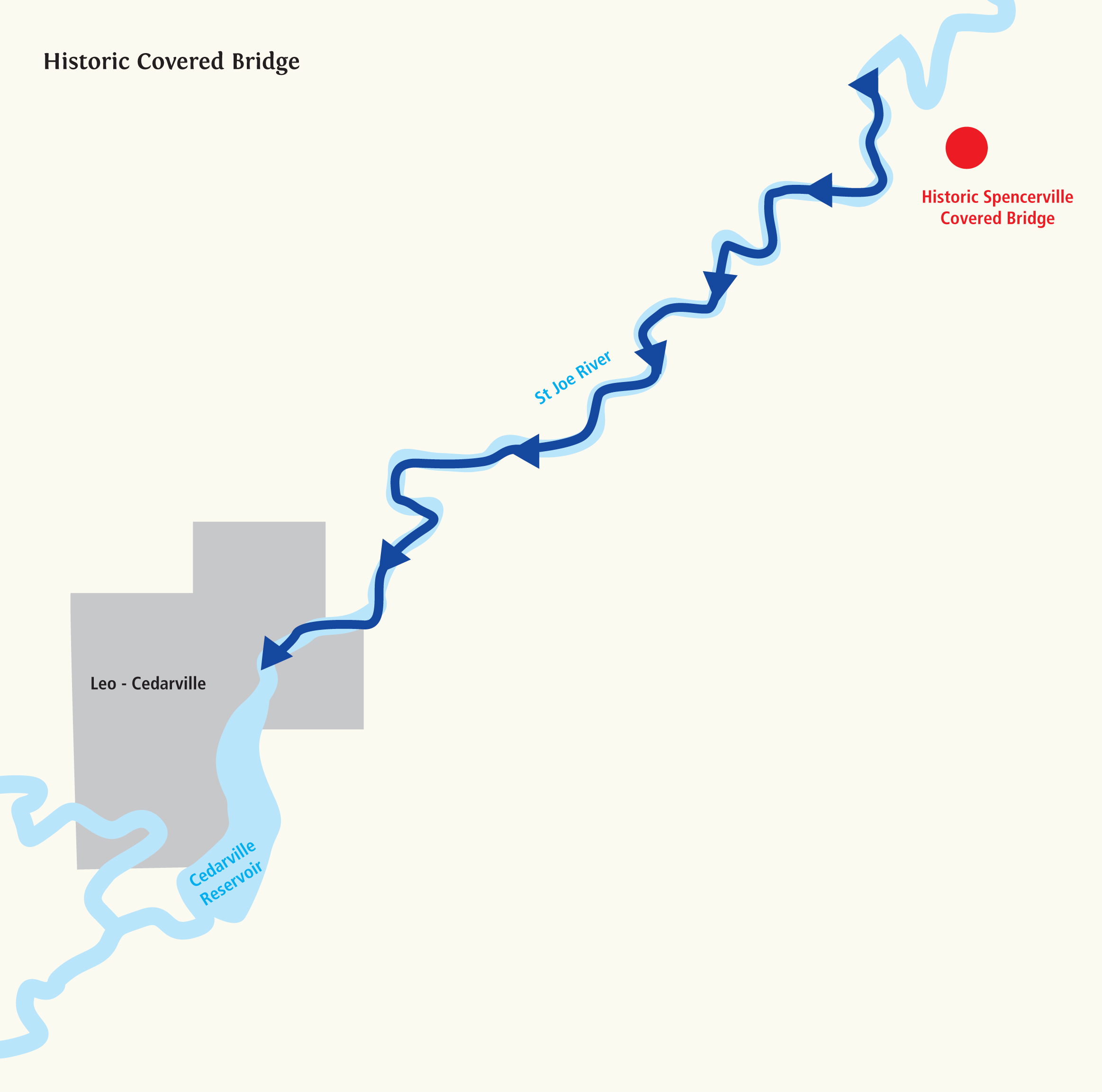 Paddle Trip: Historic Covered Bridge