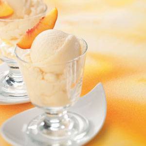 Peach Frozen Yogurt