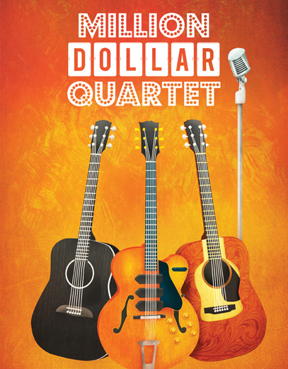 Million Dollar Quartet Poster from Geva Theatre