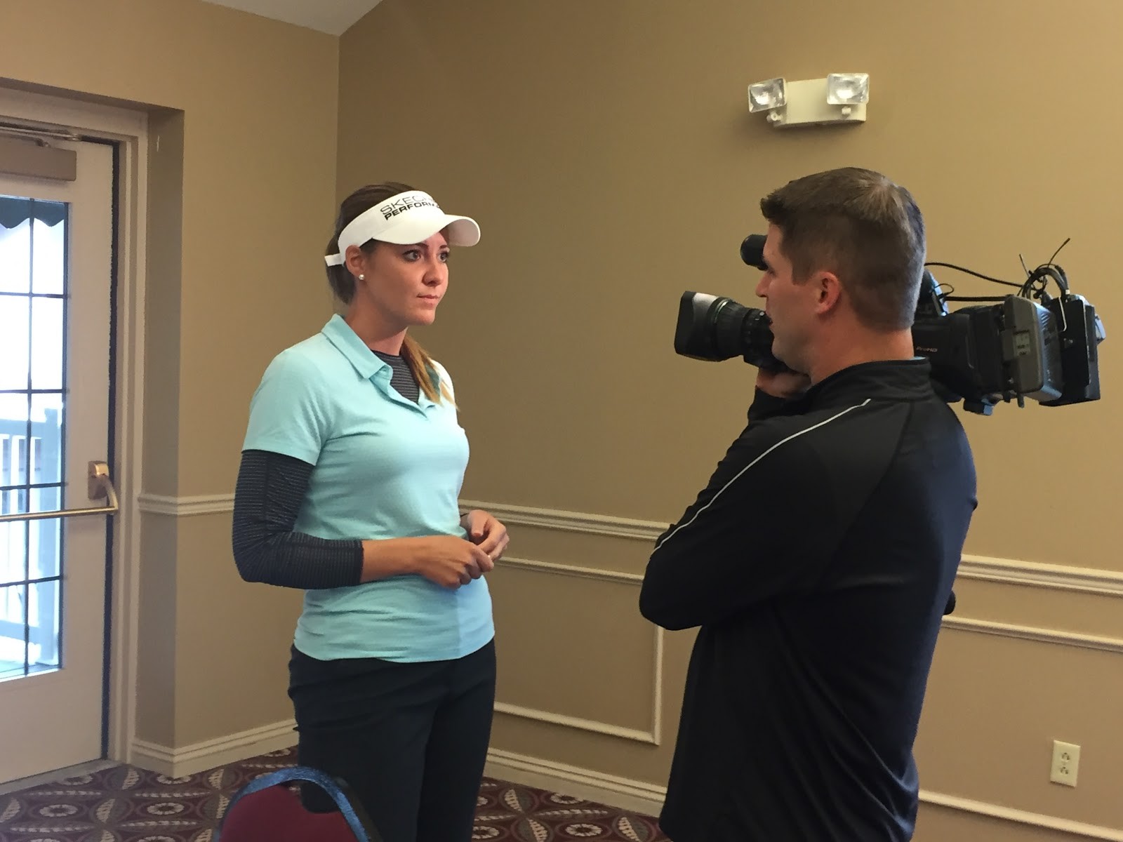 Daniell Downey Golfer interviewed