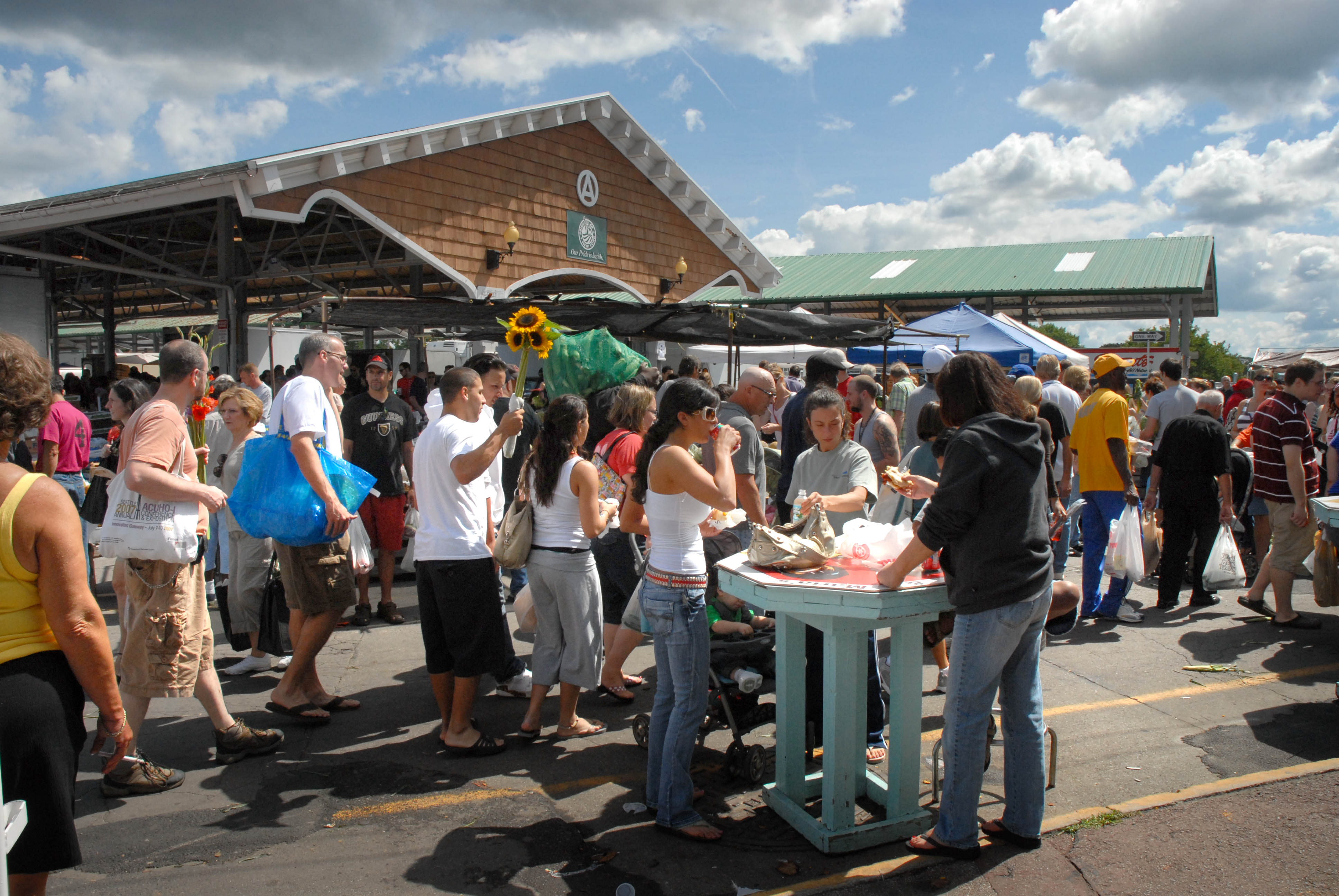 The Rochester Public Market in Rochester, NY