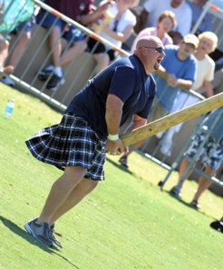 Caber Toss Tartan Day South