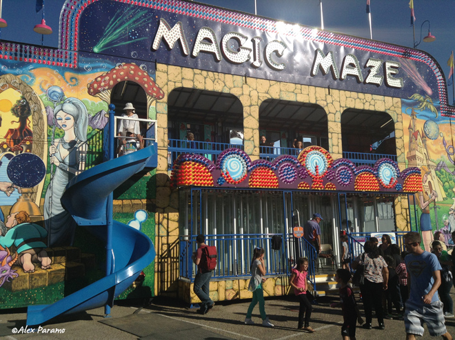 Magic Maze at the New Mexico State Fair in Albuquerque