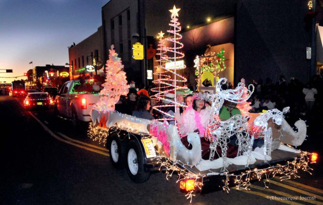 Twinkle Light Parade in Albuquerque