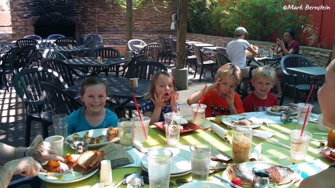 Flying Star Cafe patio in Albuquerque