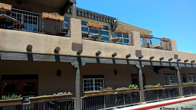 Season's Rotisserie Grill patio in Albuquerque