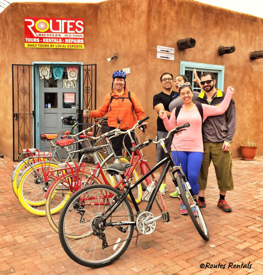 Routes Rentals in Old Town Albuquerque