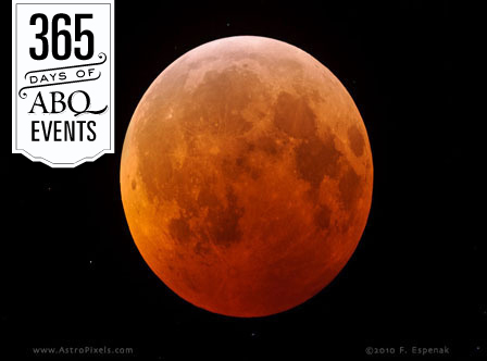 Total Lunar Eclipse Viewing - VisitAlbuquerque.org