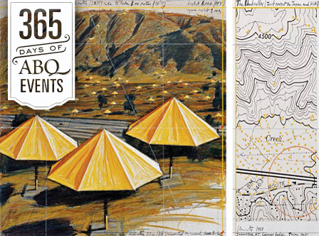 Exhibition: Christo & Jeanne-Claude-The Tom Golden Collection - VisitAlbuquerque.org