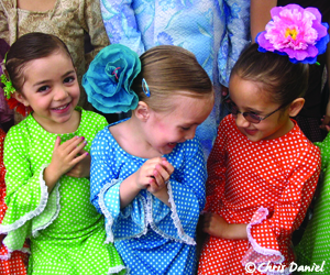 Some of flamenco's youngest participants - Photo Credit: Chris Daniel