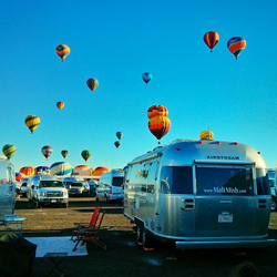 Mali-Mish AirStream at Balloon Fiesta 2013 Mali-Mish AirStream at Balloon Fiesta 2013