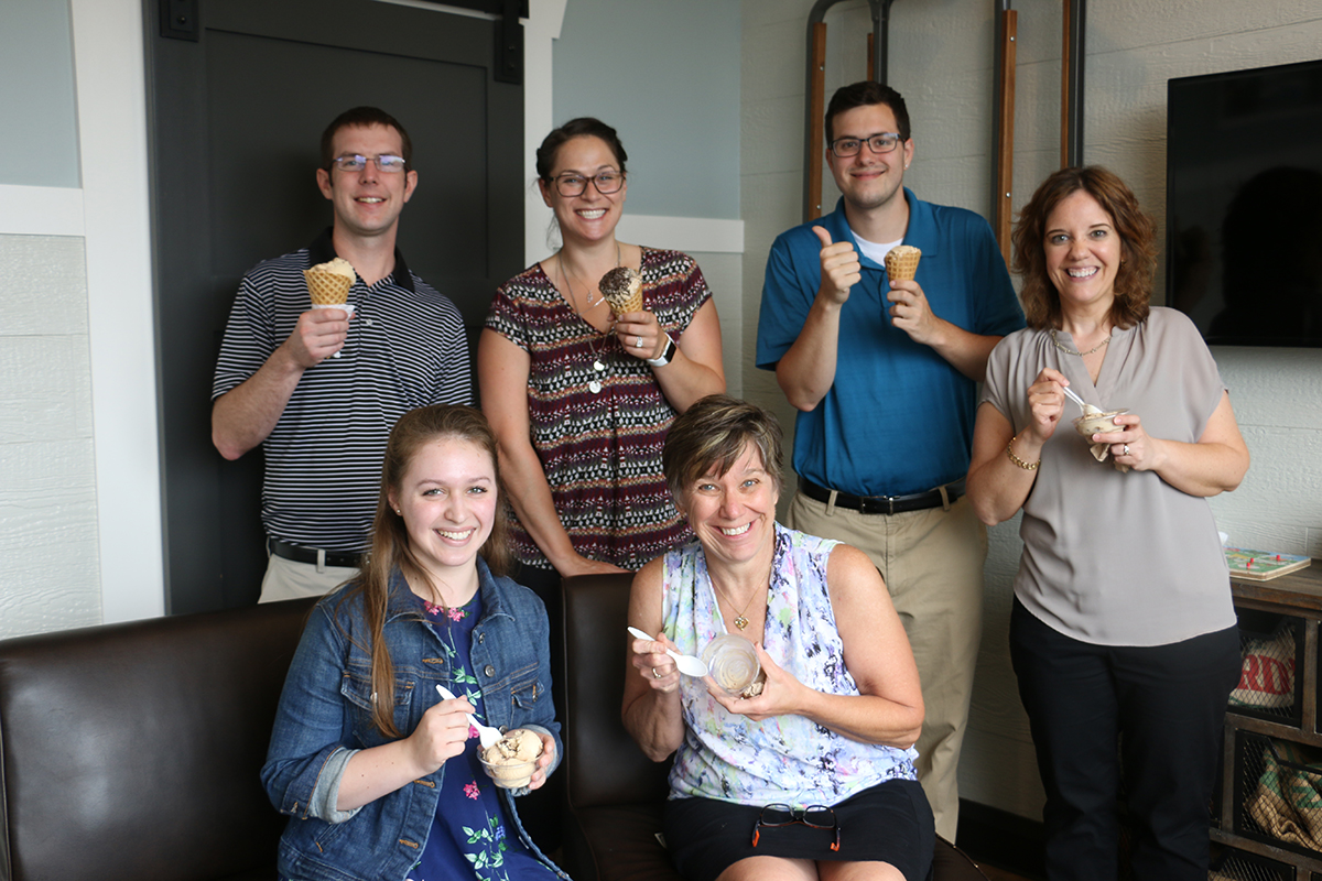 Cheshire Farms Creamery FLVC enjoying FLX Visitors Confection