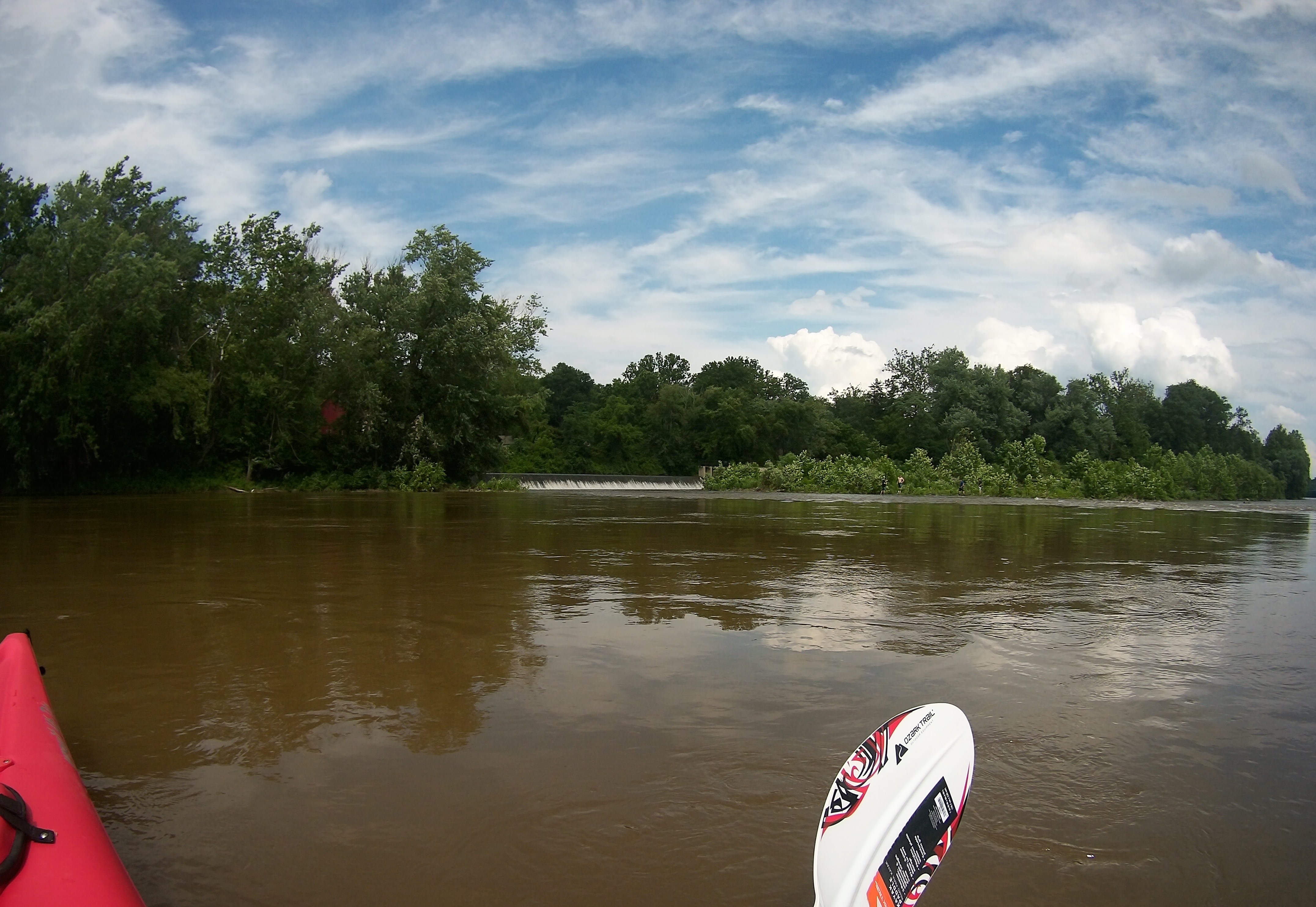 Paddling on the Delaware River