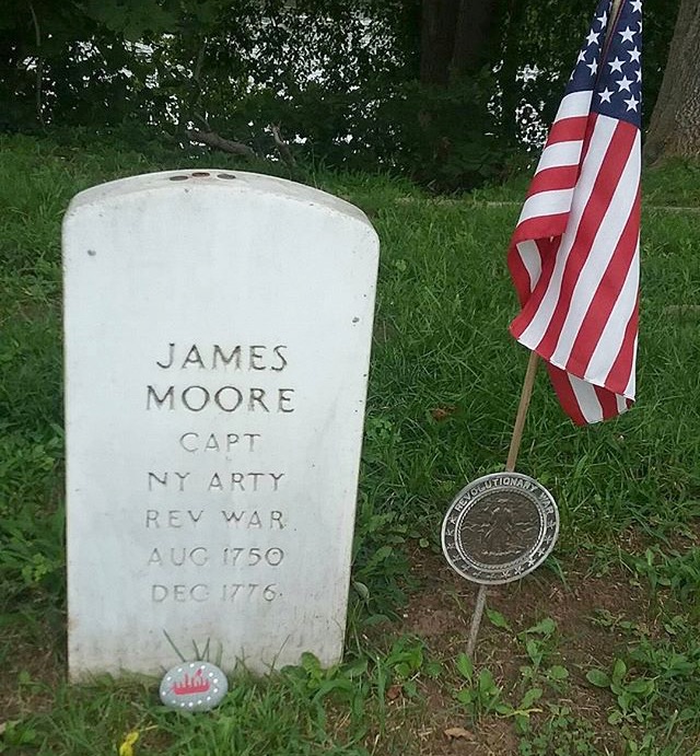 Painted rock in Washington Crossing Park