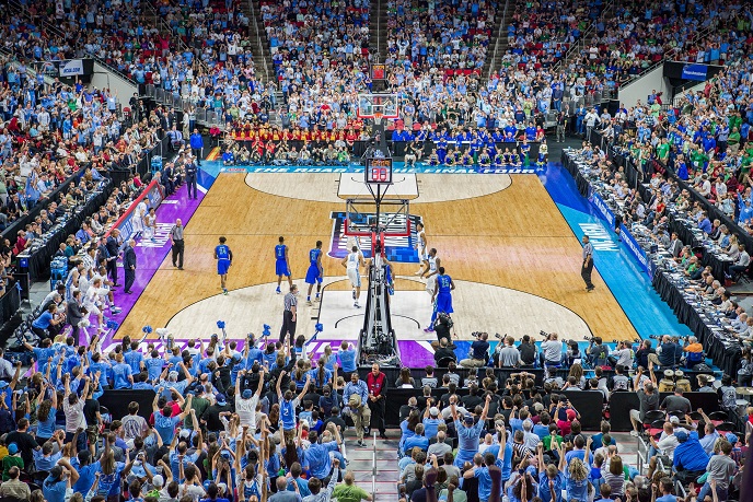 NCAA Basketball Court