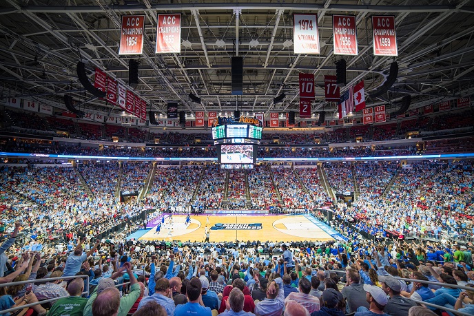 NCAA Basketball crowd