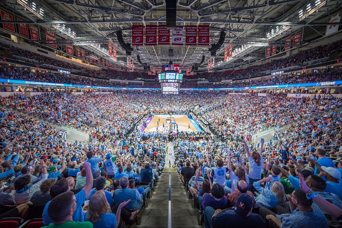 NCAA Basketball crowd