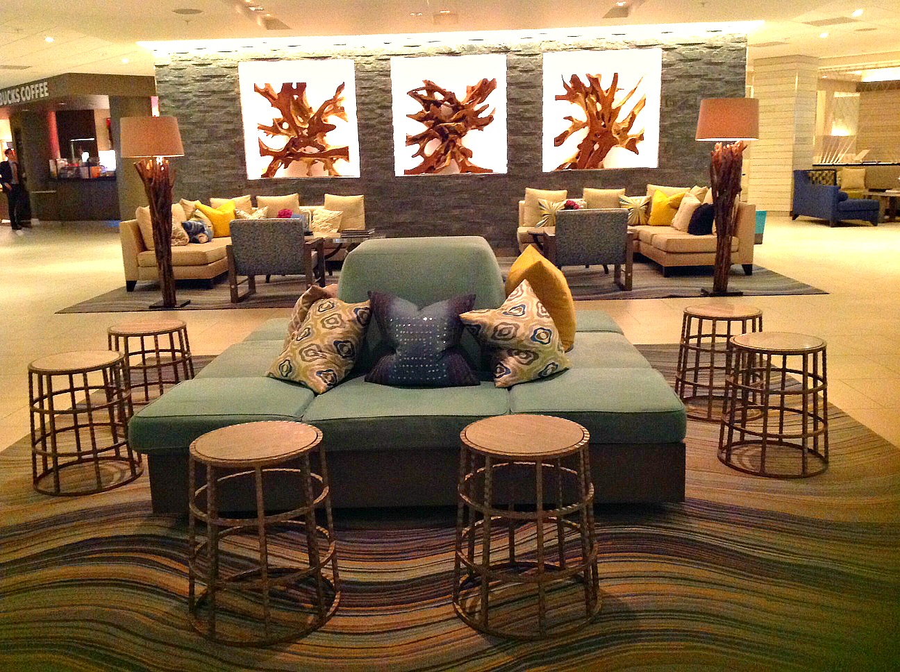 Marriott lobby