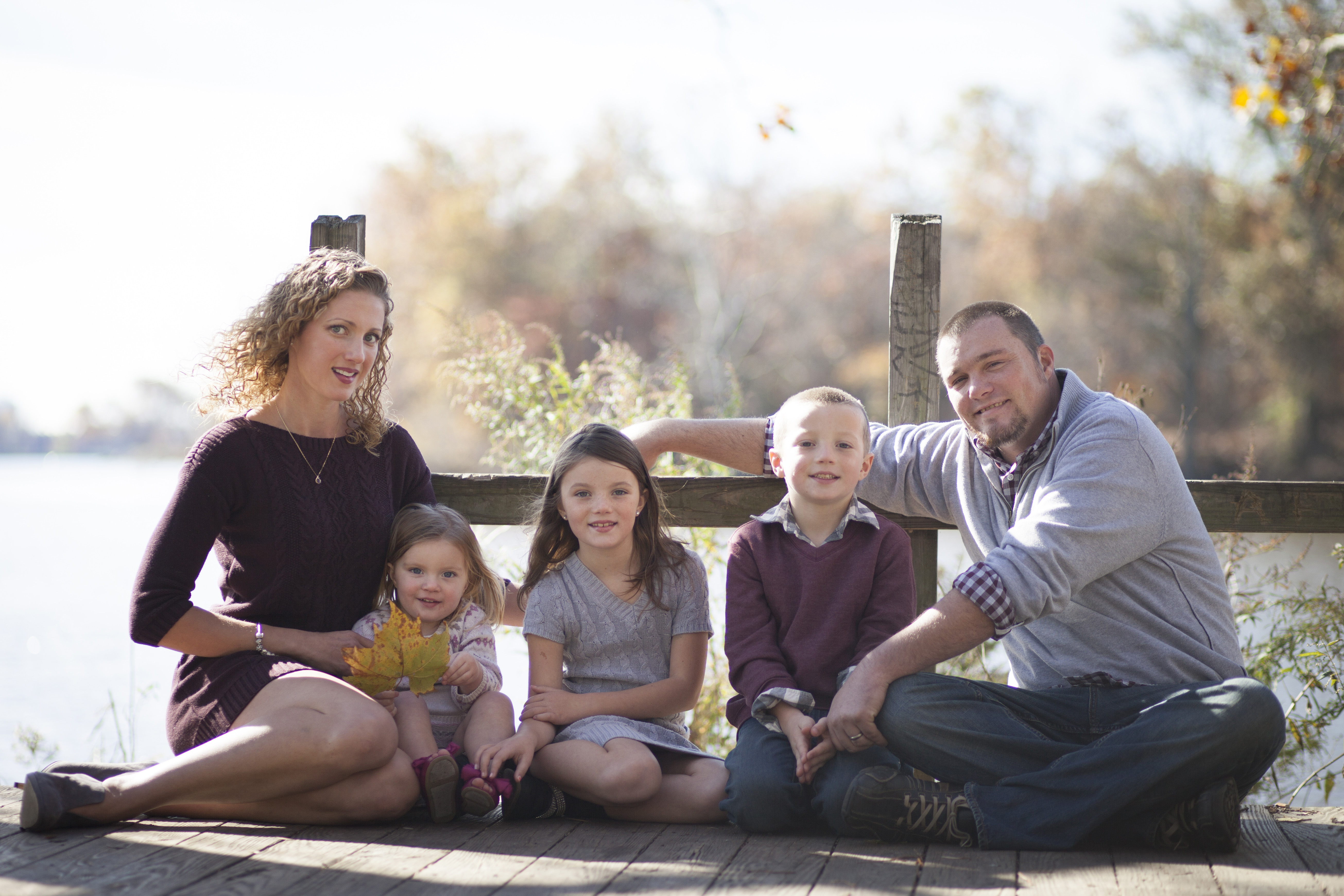 Family at Bristol Waterfront Park