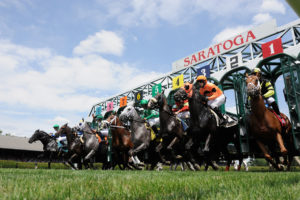 Saratoga Race Course -- And They're Off