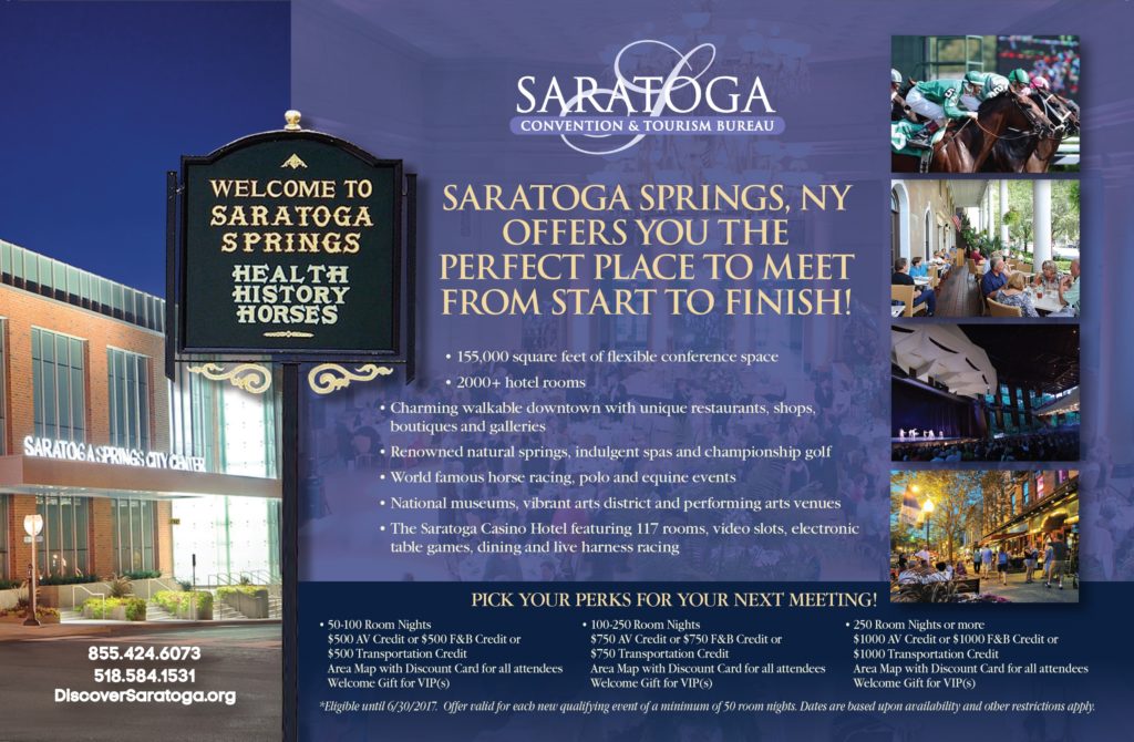 saratoga meeting promo