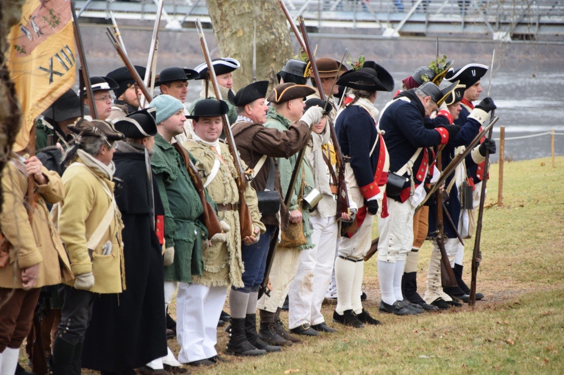 Washington Crossing Reenactment