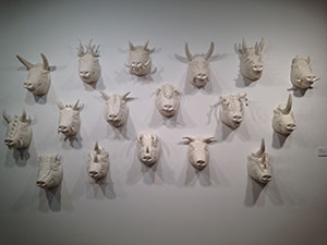Giuseppe Pellicano pig heads Giuseppe Pellicano pig heads