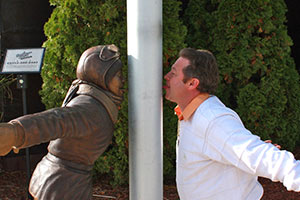 Flick statue - Indiana Welcome Center Flick statue - Indiana Welcome Center