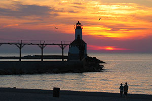 Michigan City Lighthouse and Pier Michigan City Lighthouse and Pier