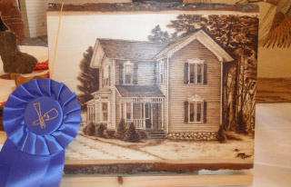 Blue ribbon artwork Blue ribbon artwork