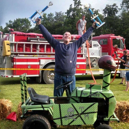 Thad the Lawnmower Derby King