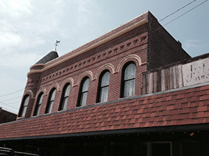 The Old Colonial Inn building, Kentland The Old Colonial Inn building, Kentland