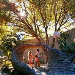 Mali-Mish kids at the ABQ BioPark Botanic Garden