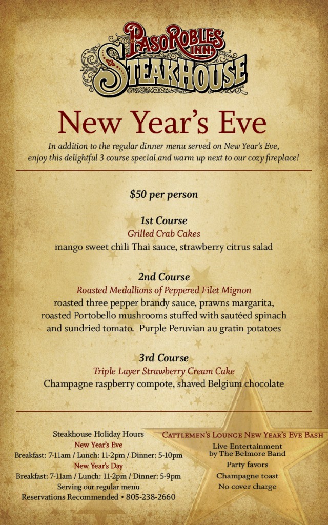 paso robles inn steakhouse