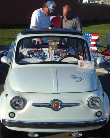 Tiny Fiat at Cayucos Car Show Tiny Fat at Cayucos Car Show