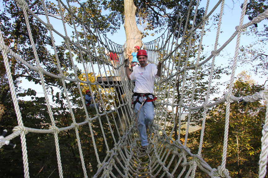 Roundtop Mountain Resort offers up plenty of challenges for adventurers.
