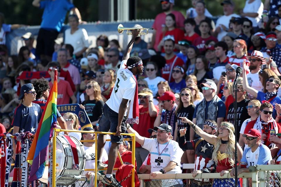 2017 USWNT crowd - courtesy of ISI Photos