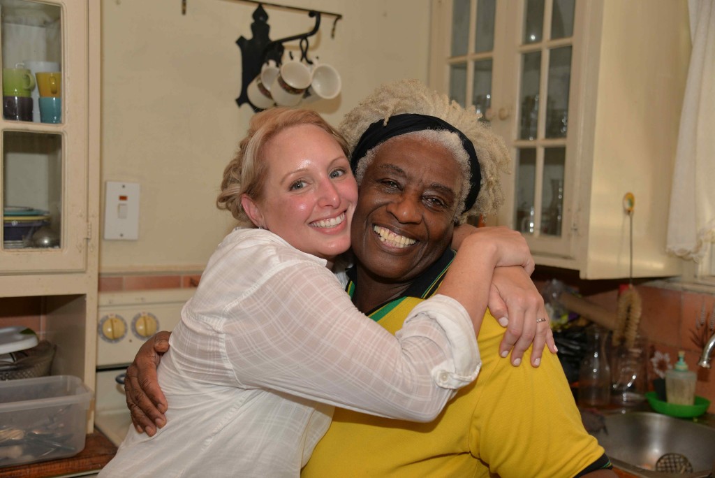 photo of cook book author amy sins in jamaica