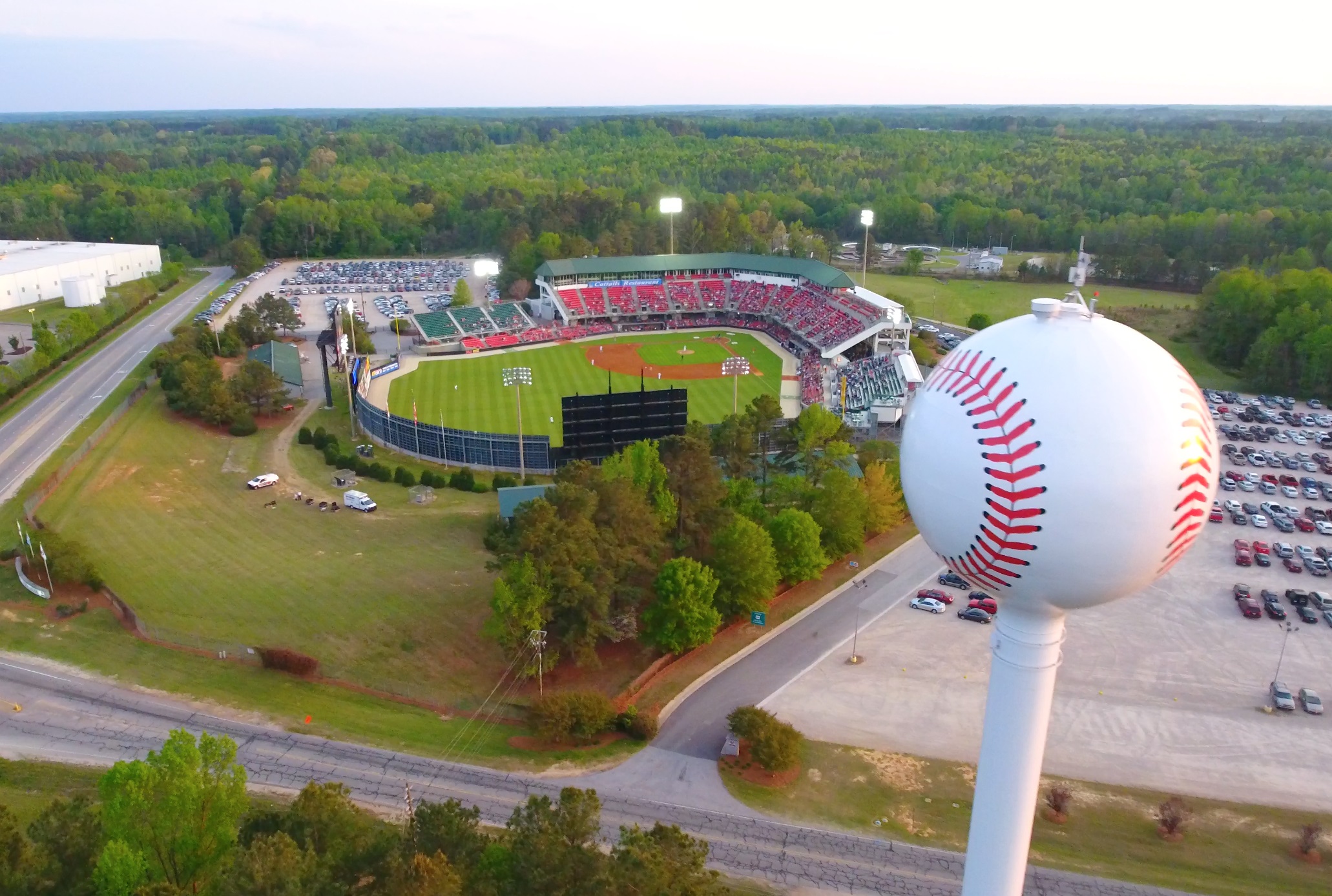 Five County Stadium, Zebulon