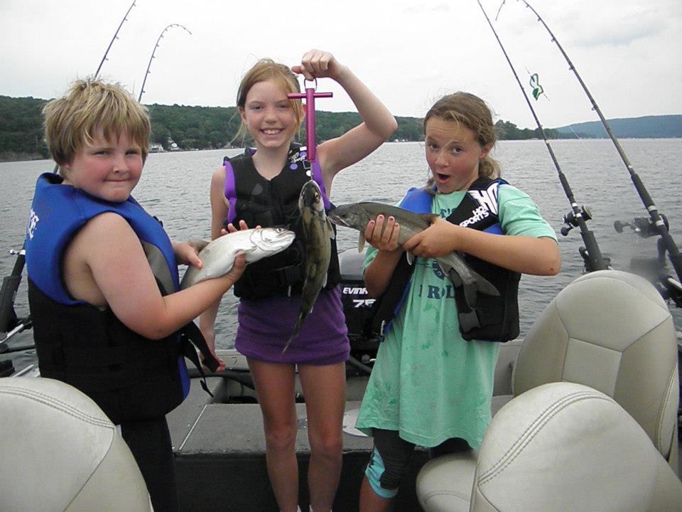 Fishing on Keuka Lake