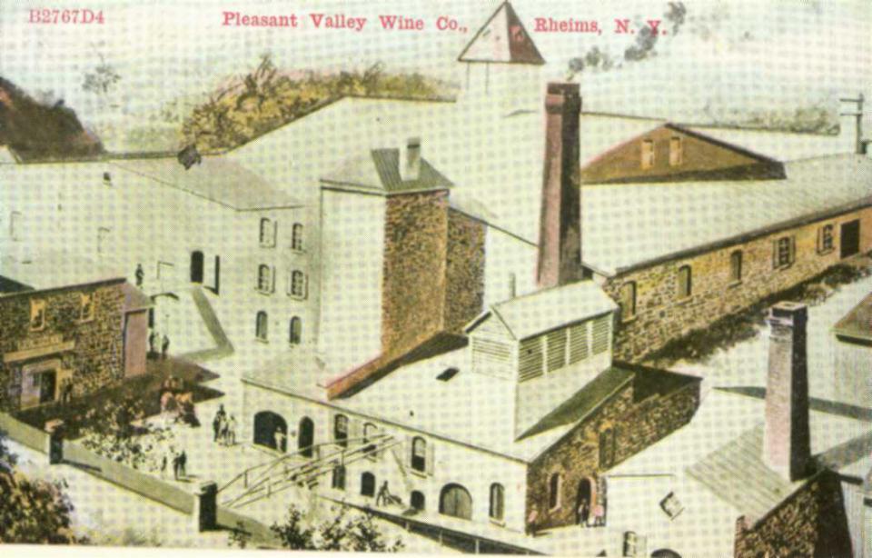 Pleasant Valley Wine Company courtesy of Steuben County Historical Society