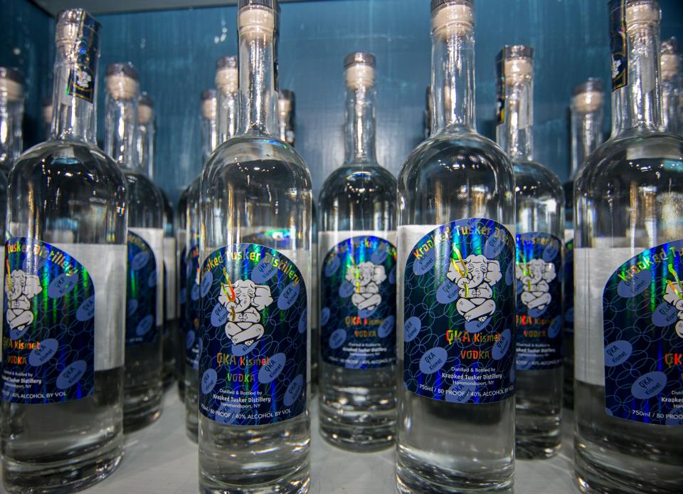 Vodka from Krooked Tusker Distillery courtesy of Stu Gallagher