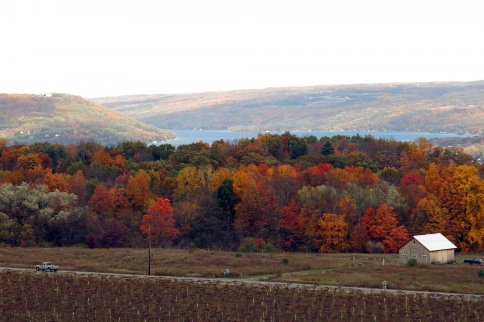 Keuka Lake in the Fall