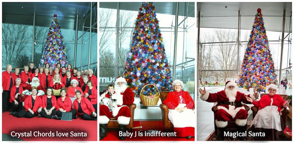 Magical Santa courtesy of The Corning Museum of Glass
